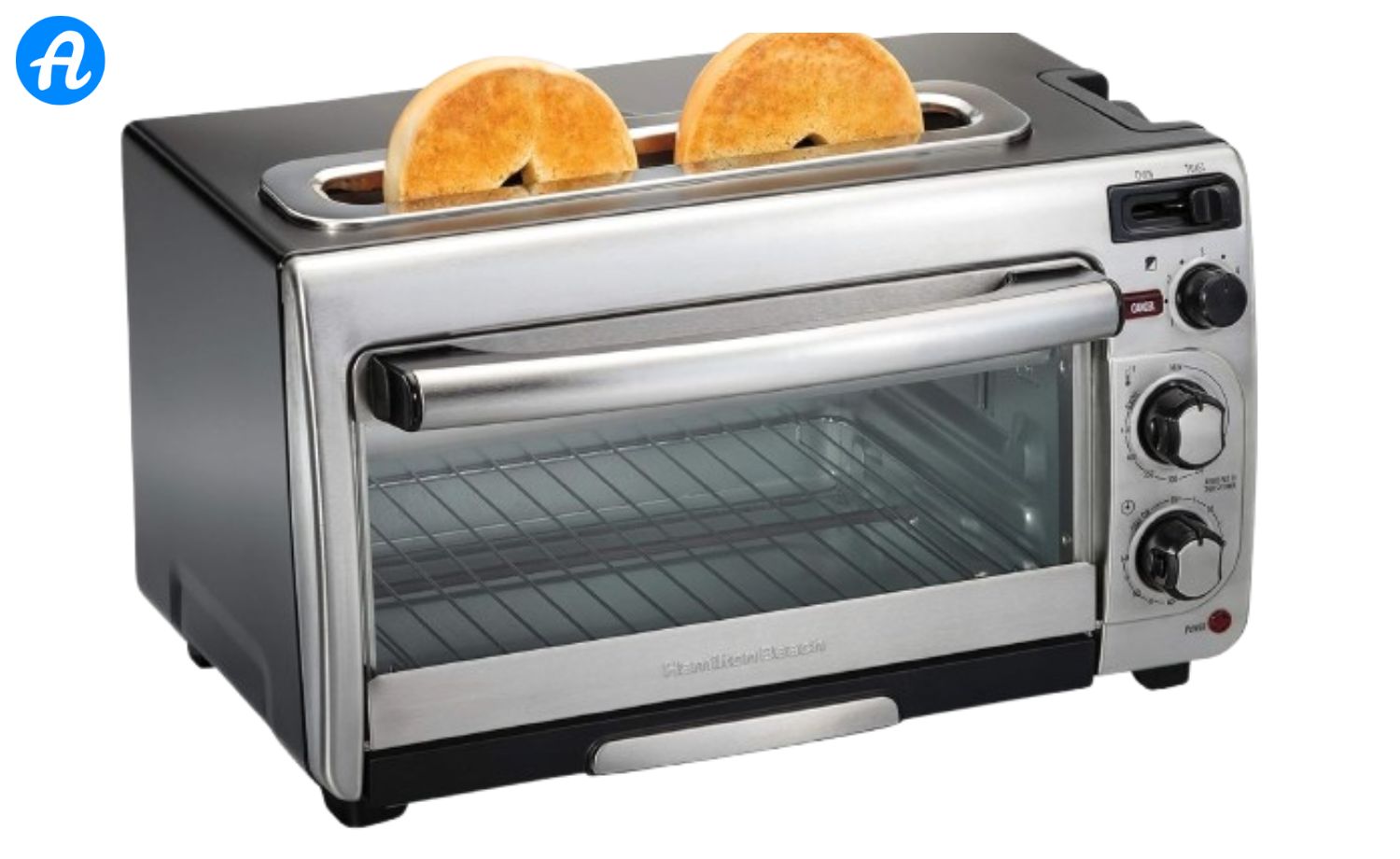 Hamilton Beach 2-in-1 Countertop Toaster Oven