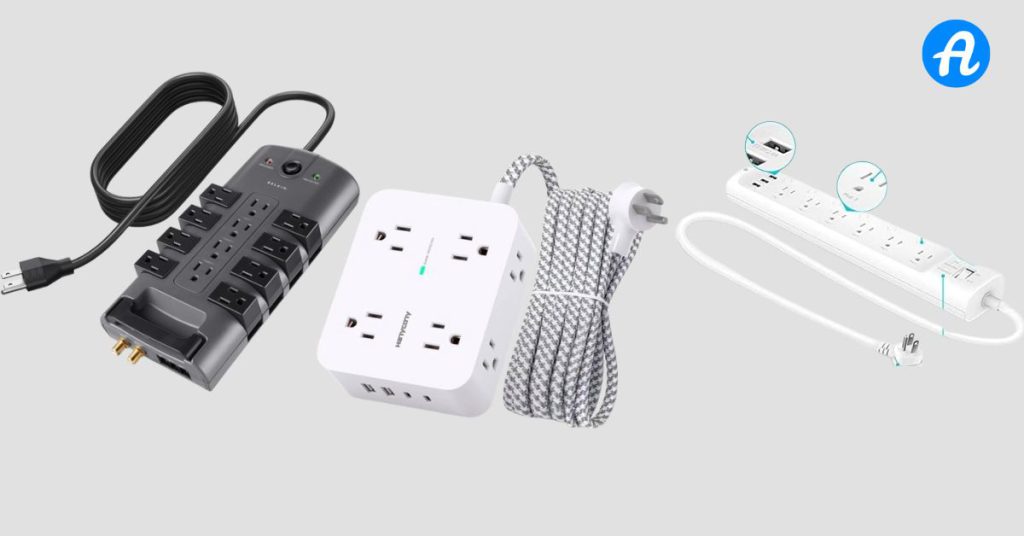 Multi Outlet Smart Power Strip with USB Safe &