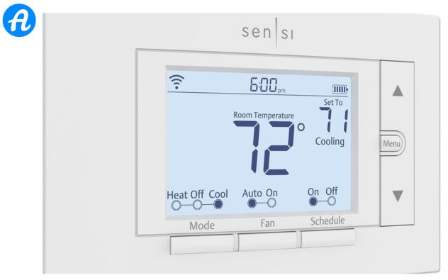 Sensi Smart Thermostat, 100 Years Of Expertise, Wi-Fi,